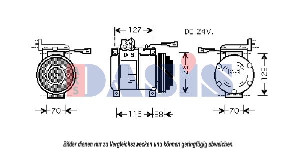 AKS DASIS kompresorius, oro kondicionierius 851395N